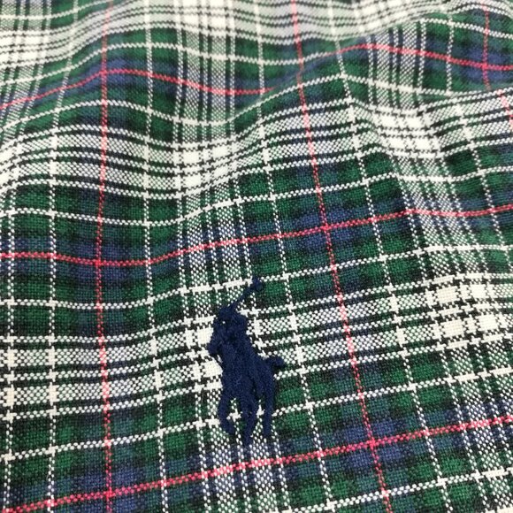 Polo Ralph Lauren Shirt Oxford Long Sleeve Button Down Tartan Plaid Mens 3XB - Picture 3 of 9